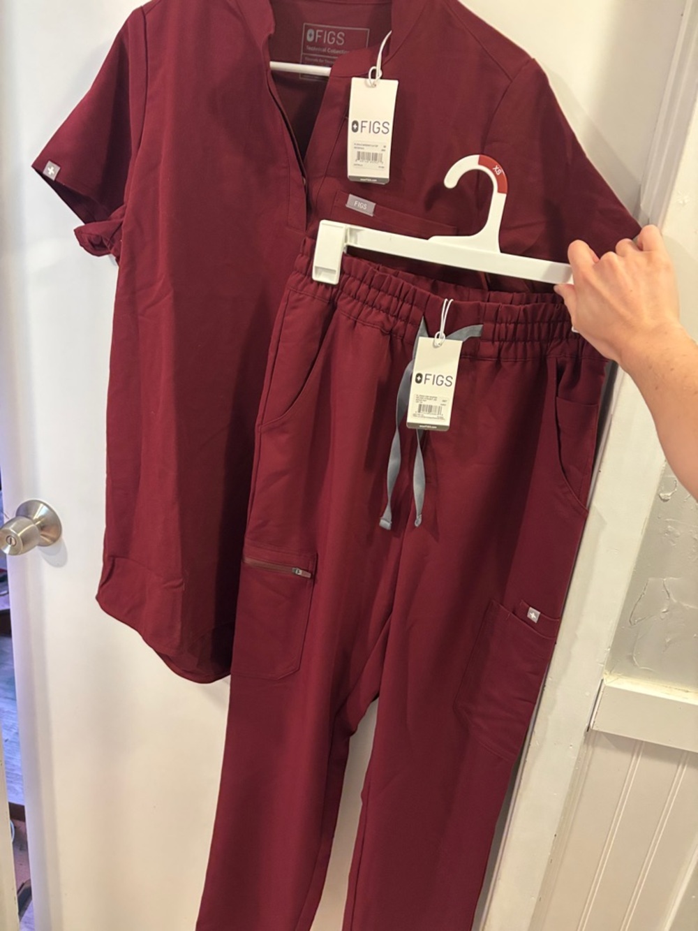 NWT FIGS Maternity Scrub Set – Medium Top + XST Pants